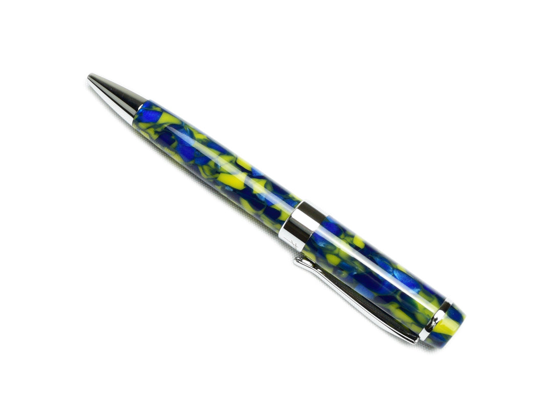 Piper Affirm Ballpoint - Blue Meets Yellow