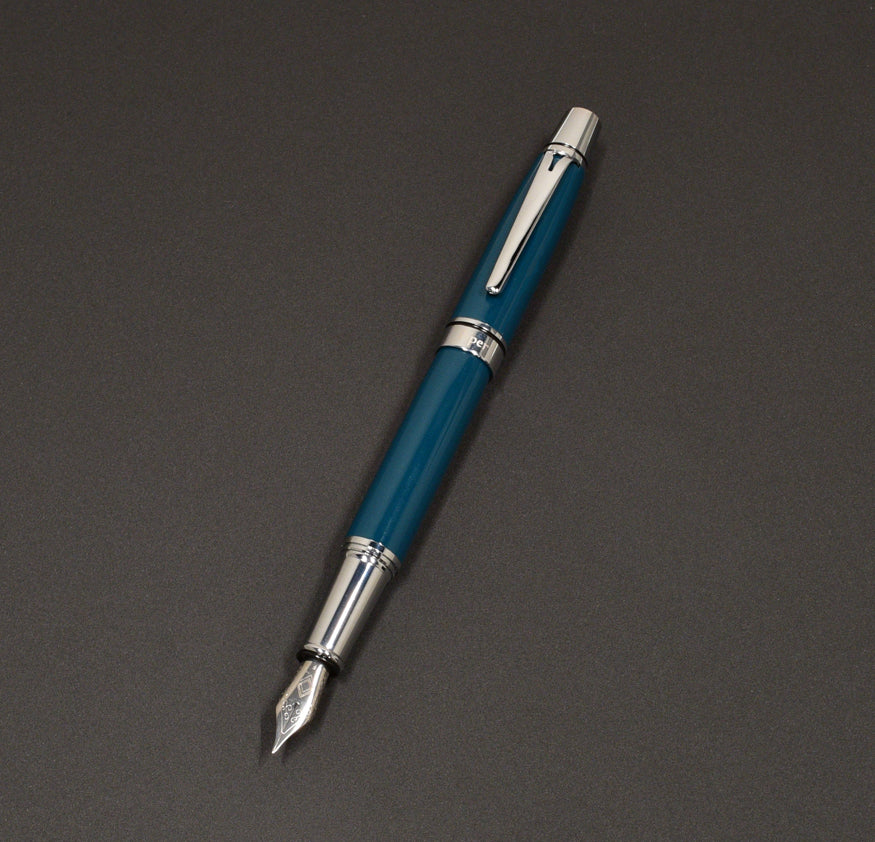 Piper Torpedo Fountain Pen - BluVerde