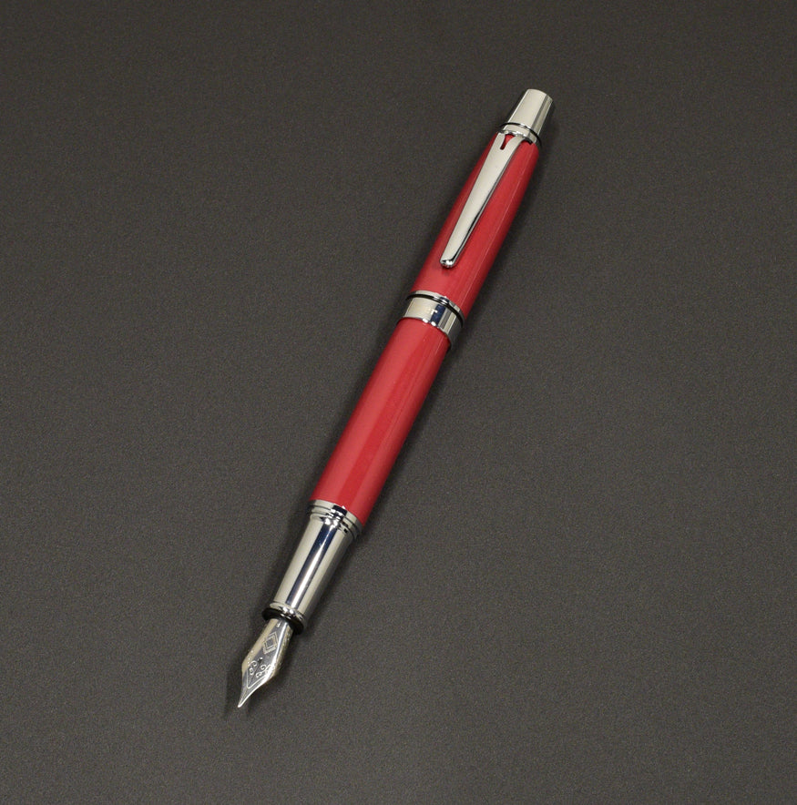 Piper Torpedo Fountain Pen - Cinnamon Red
