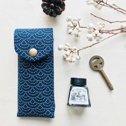 Kyoku Haku Seigaiha 2 Pen Case