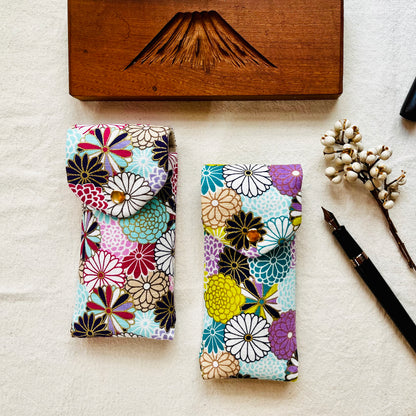 Kyoku Haku Dahlia 2 Pen Case