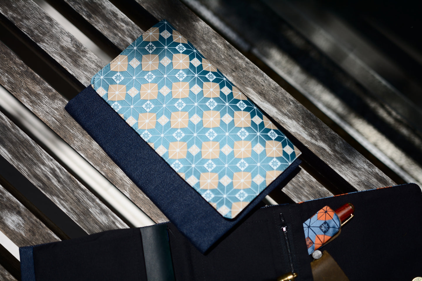 Kyoku Haku Restitch Notebook Shoulder Bag