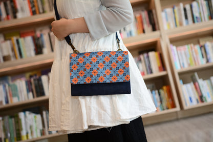Kyoku Haku Restitch Notebook Shoulder Bag