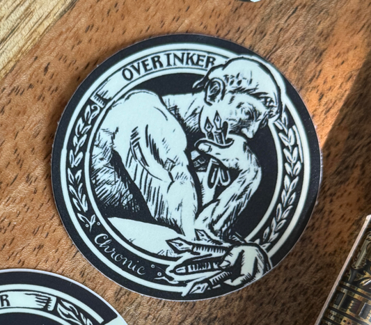 Over Inker Sticker