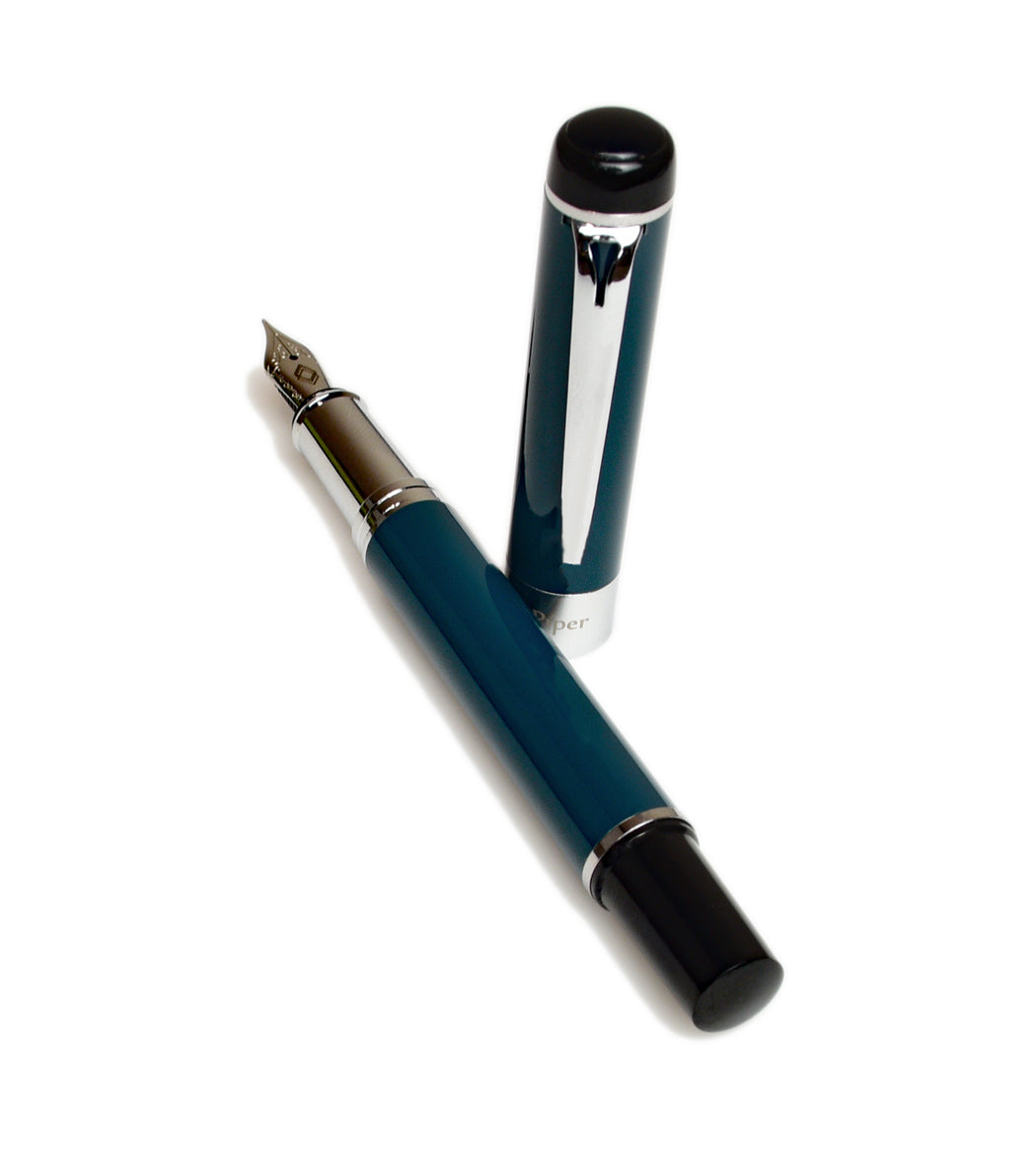 Piper Paradigm Fountain Pen - BluVerde