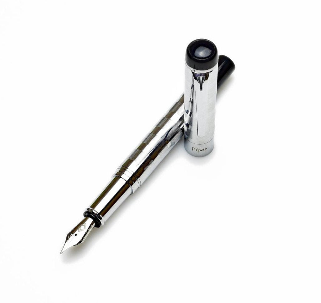 Piper Paradigm Fountain Pen - Chrome