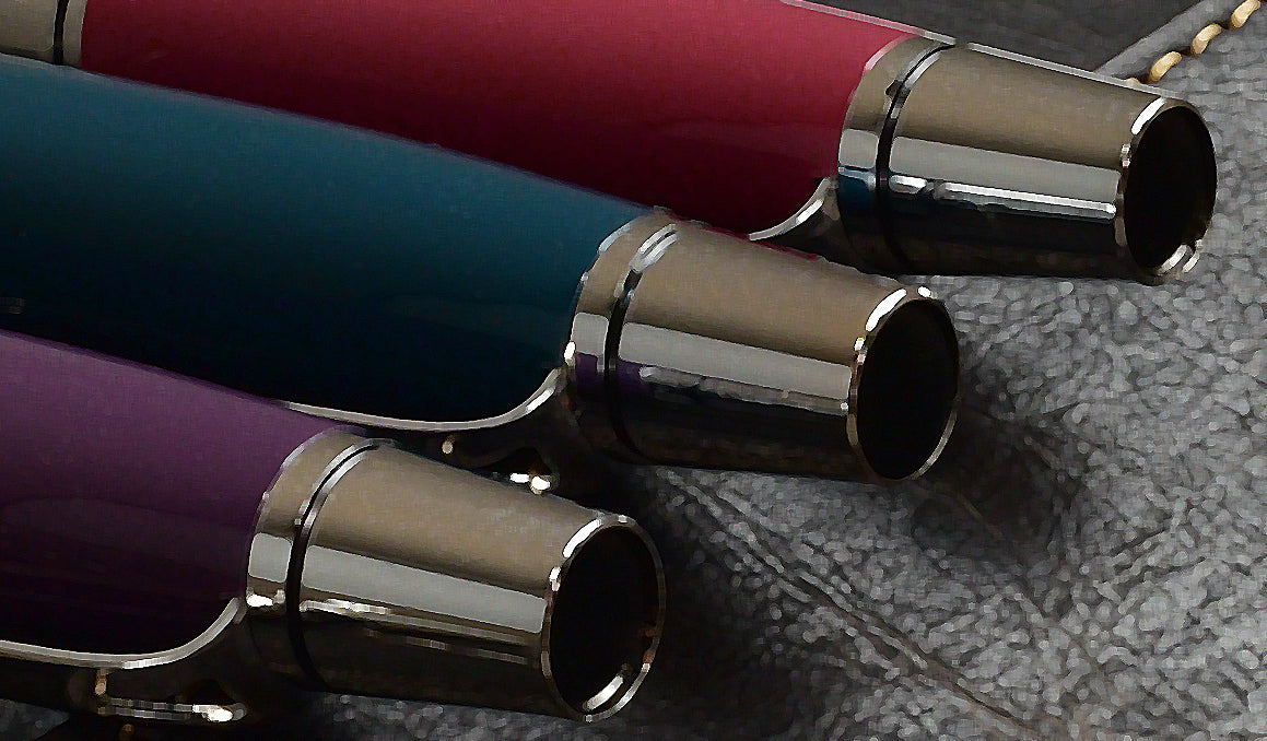 Piper Torpedo Fountain Pen - Dusty Dark Purple