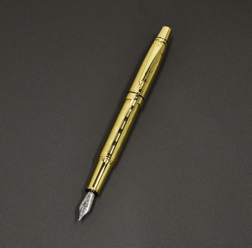 Piper Torpedo Fountain Pen - Gold