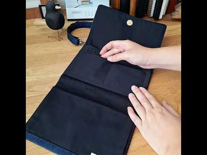 Kyoku Haku Restitch Notebook Shoulder Bag